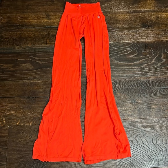 FP Movement Good Karma Flare Leggings - Flame - Picture 3 of 8